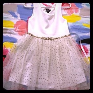 White formal dress size 4